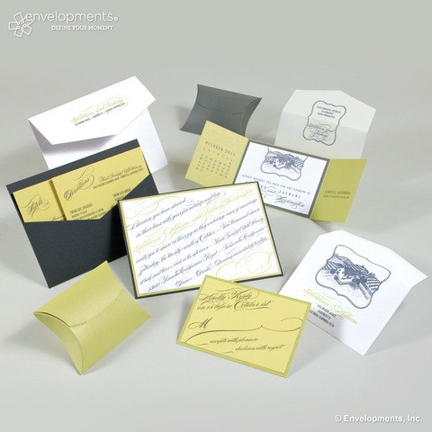 Rock Paper Gifts wedding invitations--theSpunkySapphire.wordpress.com
